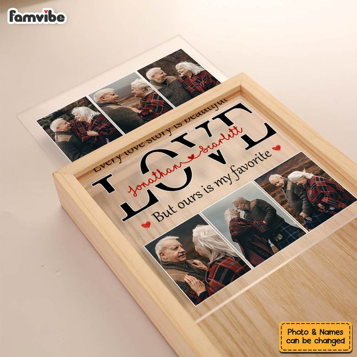 Personalized Couple Gift  Love Picture Frame Light Box 31369 1