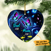 Personalized Memorial Butterfly Heart Ornament NB122 26O36 1