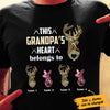 Personalized Grandpa Heart HuntingT Shirt MR202 73O53 1