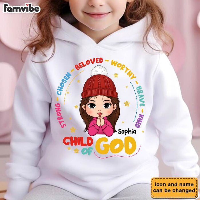 Personalized Gift For Granddaughter Child Of God Kid T Shirt - Kid Hoodie - Kid Sweatshirt 30227 1