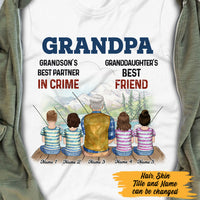 Personalized Fishing Dad Grandpa With Son Daughter T Shirt AP231 95O47 thumb 1