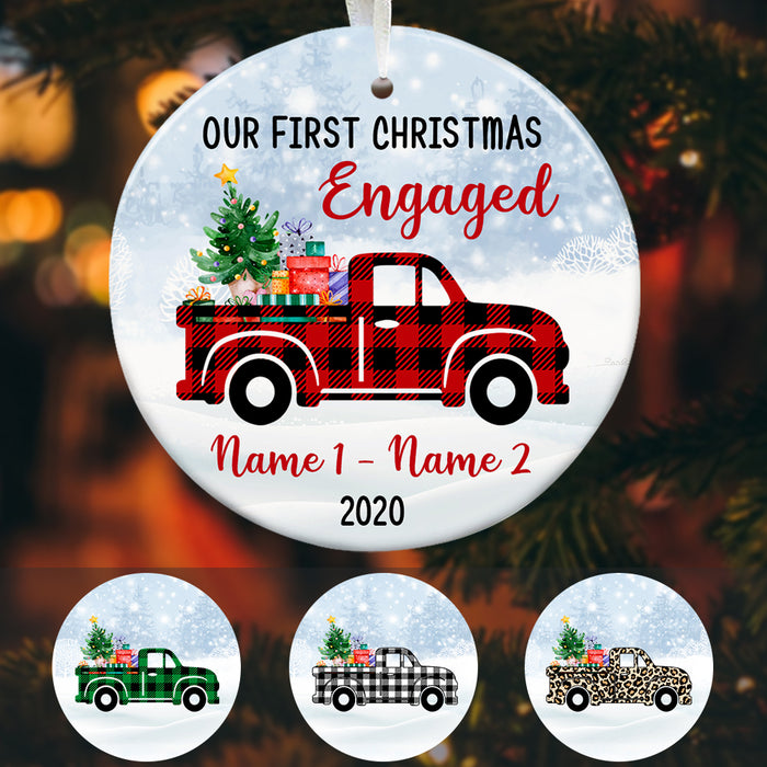 Personalized Our First Christmas Together Ornament OB171 73O47 1