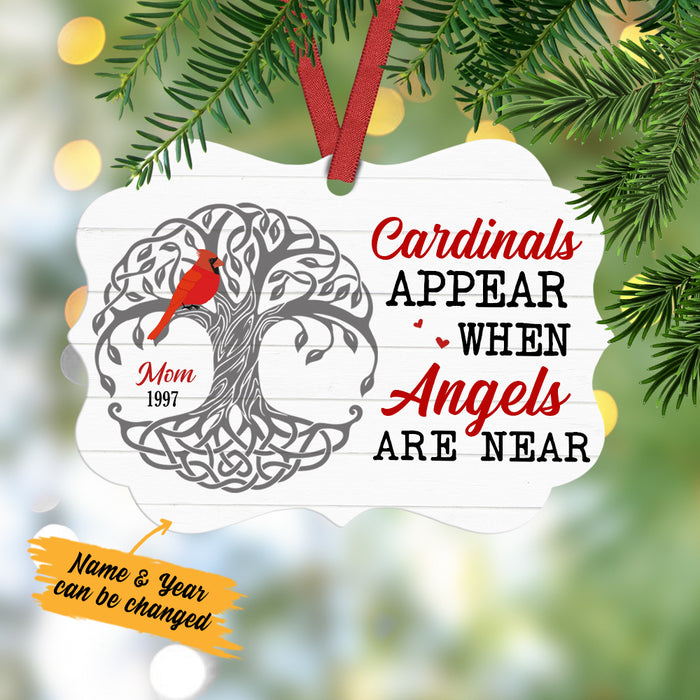 Personalized Angels Are Near Memorial Benelux Ornament SB234 30O34 1