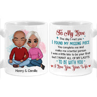 Personalized Couples Gift The Day I Met You Mug 30956 thumb 1