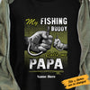 Personalized Dad Grandpa Fishing  T Shirt MY141 26O53 1