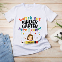 Personalized Back To Shool Kid T Shirt JL52 30O36 thumb 1