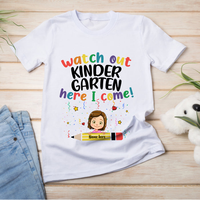 Personalized Back To Shool Kid T Shirt JL52 30O36 1