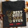 Personalized Buckin Dad Hunting T Shirt MY147 81O34 1