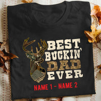 Personalized Buckin Dad Hunting T Shirt MY147 81O34 thumb 1