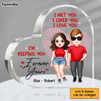 Personalized Couple I Met You I Love You Acrylic Plaque 22843 thumb 1