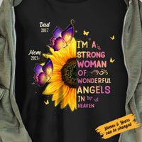 Personalized Memorial Mom Dad In Heaven T Shirt MY111 95O58 thumb 1