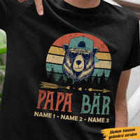 Personalized Dad Camping  Papa German T Shirt AP139 30O57 thumb 1