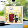 Personalized Gift For Loss Of Dogs Transparent Acrylic Car Ornament 31586 1
