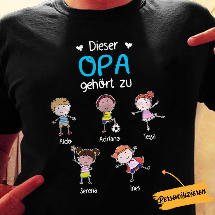 Personalized Oma German Grandma Belongs T Shirt AP84 73O58 1