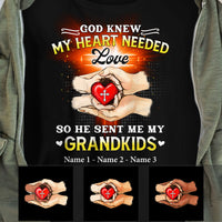 Personalized Grandma Grandpa Need An Angel T Shirt MR251 95O53 thumb 1