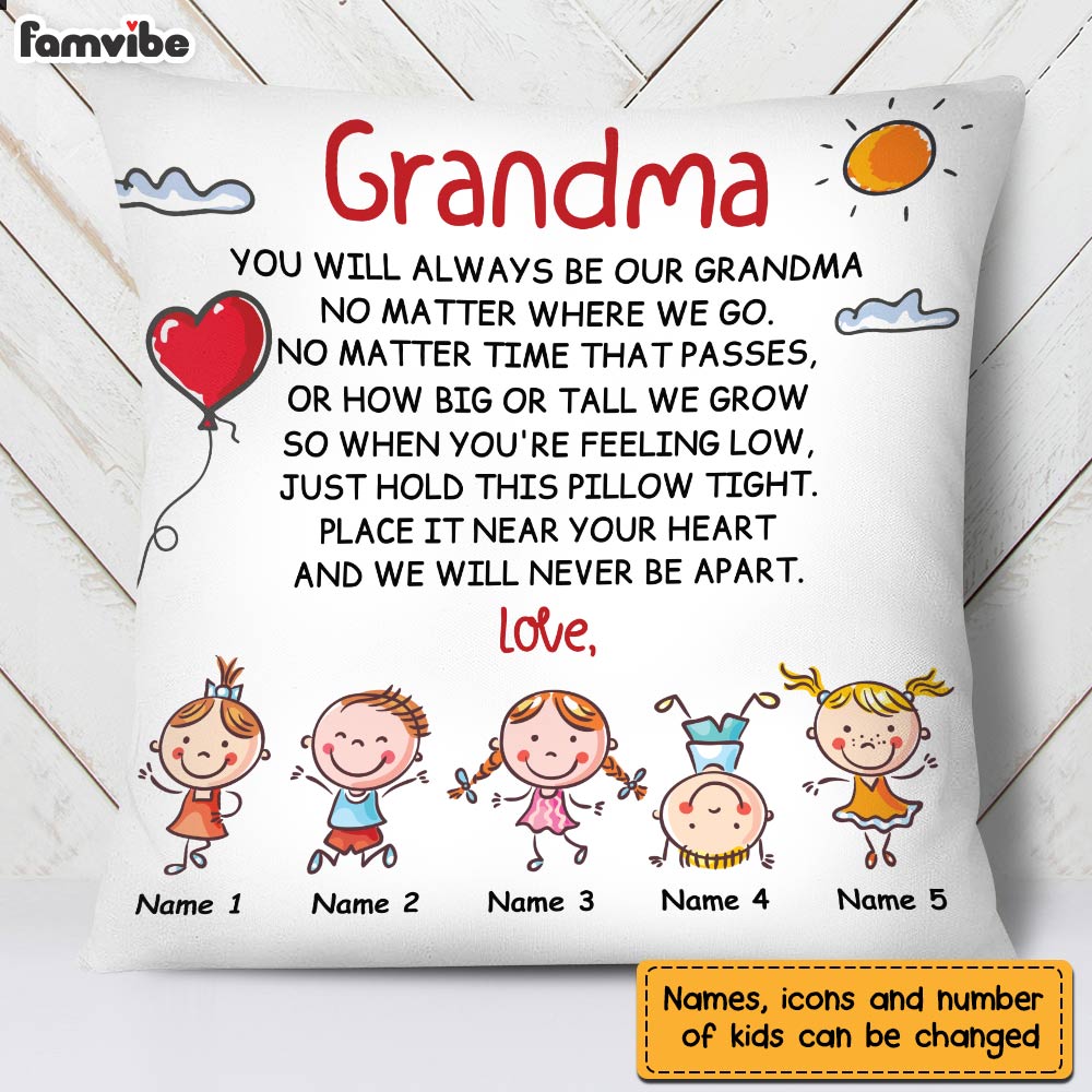 Personalized To Grandma  Pillow NB201 26O58