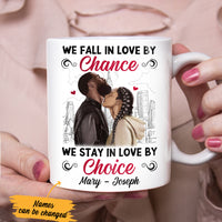 Personalized BWA Couple Stay In Love By Choice Mug AG261 65O36 thumb 1