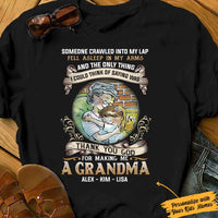 Personalized Grandma Thank You God T Shirt JN155 81O34 thumb 1