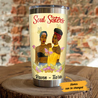 Personalized BWA Friends Soul Sisters Steel Tumbler AG31 67O36 thumb 1