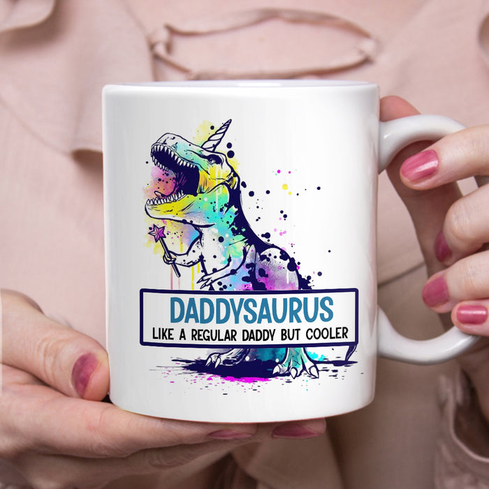 Personalized Dad Grandpa Dinosaur Mug MY201 95O34 1