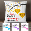 Personalized Couple Valentine Wishes Pillow DB91 67O53 (Insert Included) 1