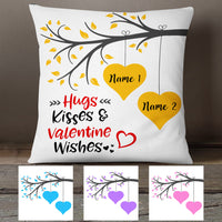 Personalized Couple Valentine Wishes Pillow DB91 67O53 (Insert Included) thumb 1