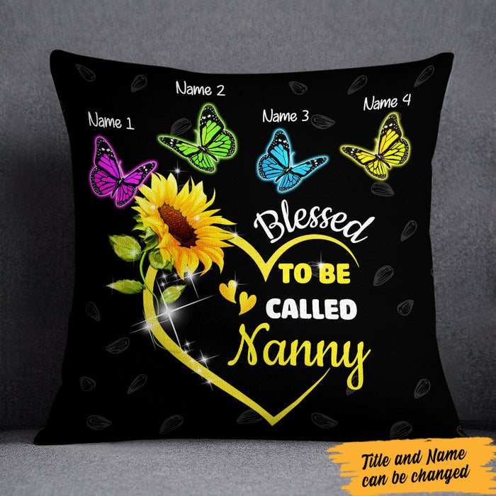 Personalized Mom Grandma Happiness Pillow AP21 26O47 (Insert Included) 1