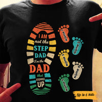 Personalized Step Dad T Shirt MY123 30O47 thumb 1