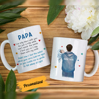 Personalized Dad And Baby Mug MY142 26O58 thumb 1