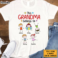 Personalized Gift For This Grandma Belongs To Shirt - Hoodie - Sweatshirt 30533 thumb 1