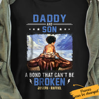 Personalized A Bond Can't Be Broken BWA Dad T Shirt AG113 29O65 thumb 1