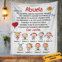 Personalized Grandma Spanish Abuela Blanket AP142 26O58 thumb 1