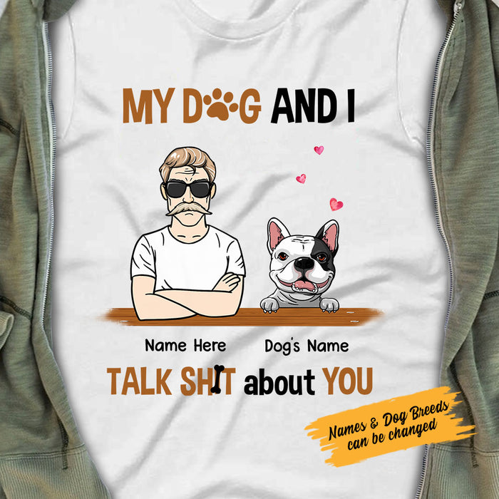 Personalized Dog Dad T Shirt MY112 87O58 1