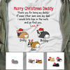 Personalized Dear Dog Dad Christmas T Shirt OB227 30O57 1