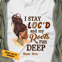 Personalized BWA Locs Roots Run Deep T Shirt SB11 95O53 thumb 1