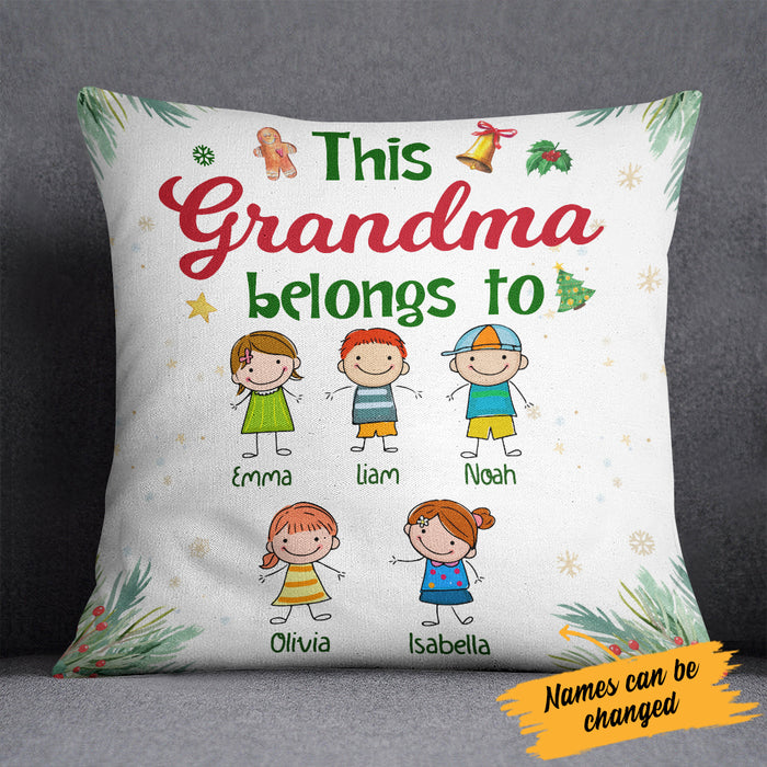 Personalized Mom Grandma  Pillow MY111 81O34 (Insert Included) 1
