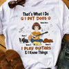 Personalized I Know Thing Dog And Guitar T Shirt JR282 67O36 thumb 1