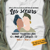 Personalized Side By Side Friends Amies French T Shirt AP99 30O58 1