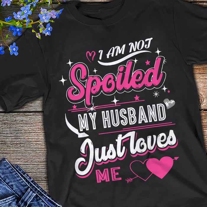 Couple Husband Wife Spoiled T Shirt  DB251 81O36 1