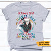 Personalized Hippie Girl Flower Child T Shirt SB42 67O57 1