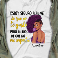 Personalized BWA Spanish Español T Shirt AP133 29O57 thumb 1