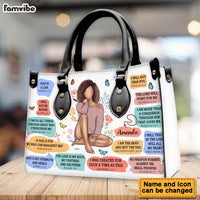 Personalized Gift For Daughter Christian Affirmation Leather Bag 32169 thumb 1