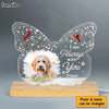 Personalized Dog Memorial Photo I Am Always With You Plaque LED Lamp Night Light 31683 1