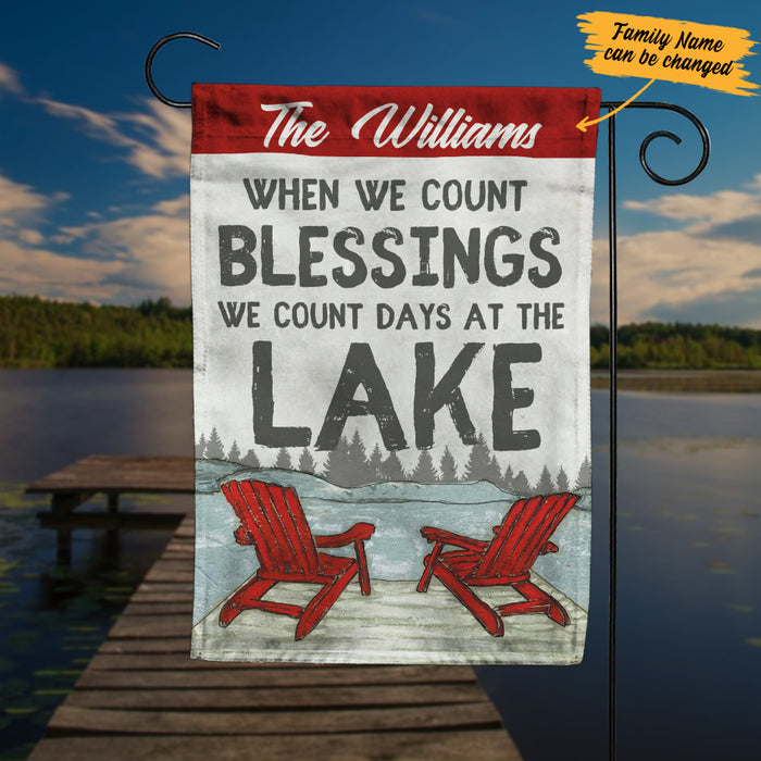 Personalized Lake Garden Flag JL33 85O34 1