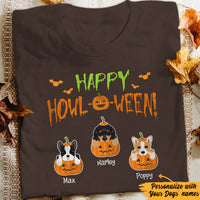 Personalized Dog Happy Halloween T Shirt JL241 67O57 thumb 1