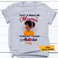Personalized Regular Mom T Shirt AG82 29O57 thumb 1