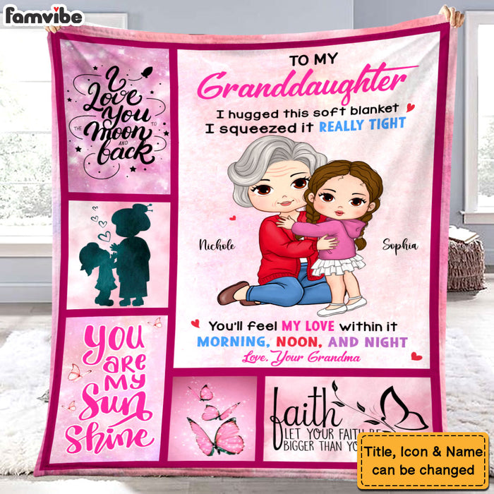 Personalized Gift For Granddaughter Hug This Blanket 31148 1