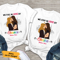 Personalized We In Love LGBT Lesbian Couple T Shirt SB161 73O53 thumb 1