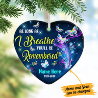 Personalized Butterfly Memorial Ornament OB313 87O60 thumb 1