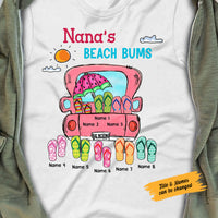 Personalized Mom Grandma Beach T Shirt MY131 30O58 thumb 1